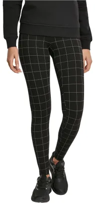 Immagine prodotto di Urban Classics Donna - Leggings a vita alta CHECK - 5XL