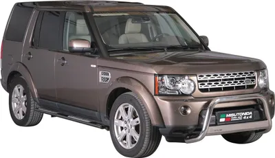 Produktbild von Stahl Schwellerrohre Trittbretter für Land Rover Discovery 4 2009-2016 Schwarz