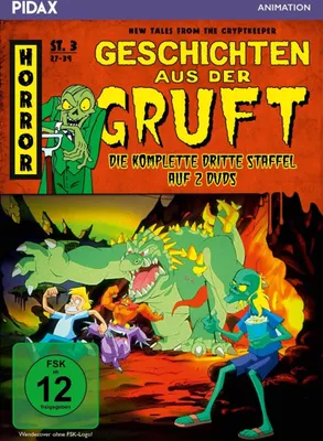 Produktbild von Geschichten aus der Gruft, Staffel 3 (New Tales from the Cryptkeeper) / Weitere 13 Folgen der Grusel-Zeichentrickserie (Pidax Animation)  [2 DVDs]