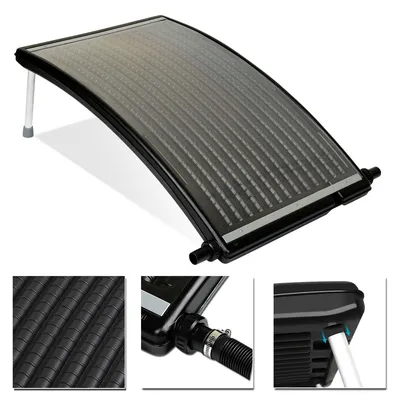 Produktbild von Jiubiaz Solarheizung Poolheizung Pool Solarmodul Solar-Absorber Solarkollektor schwarz
