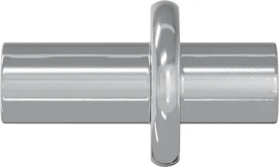 Zdjęcie produktu dla vidaXL Kołki do półek 2 szt. Srebrne 8,6 x 8,6 x 14,6 mm Stal