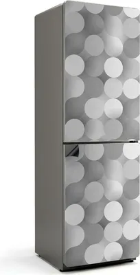 Zdjęcie produktu dla Abstrakcyjny wzór koła - Magnetyczna osłona lodówki - Folia dekoracyjna magnetyczna do kuchni - Magnetyczna dekoracja lodówki - Samoprzylepna tablica magnetyczna - Folia magnetyczna na drzwi lodówki - 60x190 cm