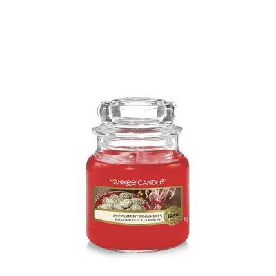 Produktbild von Yankee Candle Pfefferminz Windrad Duftkerze 104g Klein Brenndauer bis zu 30 Stunden