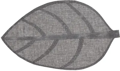 Immagine prodotto di Tovaglietta Leaf 50x33cm, grigio scuro