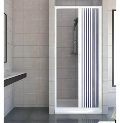 Immagine prodotto di Box doccia in PVC con apertura laterale a scorrimento reversibile H185 cm Venere