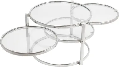 Produktbild von Leitmotiv - Beistelltisch Tripple Swivel - Chrom