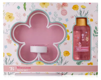 Produktbild von Geschenkset BLOSSOM mit Kerzenständer