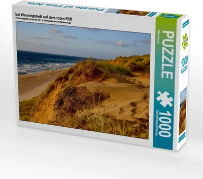 Produktbild von Calvendo bei Wenningstedt auf dem roten Kliff 1000 Teile Puzzle quer 640x480mm, Krone Elke; 7408960