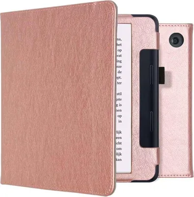 Productafbeelding van imoshion Vegan Leather Bookcase voor de Kobo Sage / Tolino Epos 3 - Rosé Goud