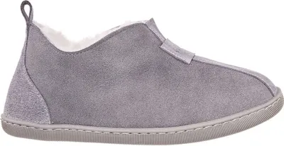 Produktbild von Vanuba Kalahari Lammfell Hausschuhe Damen Schuhe - Badelatschen Damen Hausschuhe - Leder Wolle Pantoffeln Damen - Bequeme Schuhe Damen Lammfell-Hausschuhe - 38 EU Leder Harz Grau Weiß