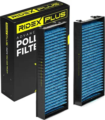 Produktbild von RIDEX PLUS 424I0568P Innenraumfilter Pollenfilter für BMW X5 (E70) Aktivkohle