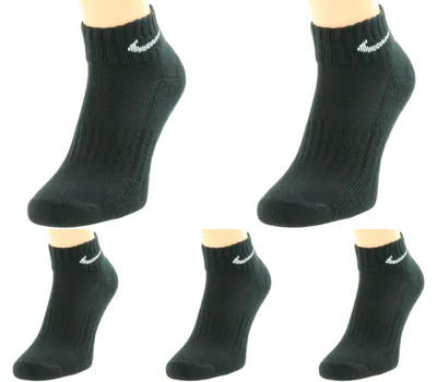 Produktbild von 5 Paar Nike SX7677 Everyday Lightweight Ankle Sportsocken Herren Damen - Farbe: Schwarz - Größe: 34-38