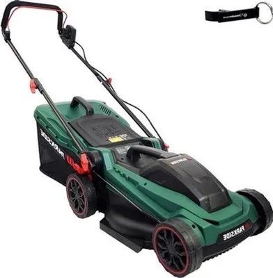 Imagen del producto de Cortacésped eléctrico - Motor de 1500W - Ancho de corte de 36 cm - Bolsa de recogida de 40 litros