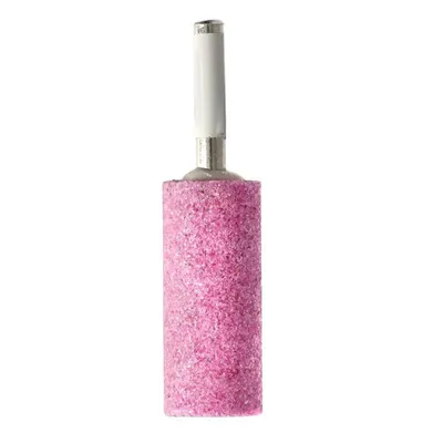 Produktbild von Schleifstein am Schaft 25x50x6mm rosa Zylinder