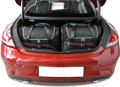 Produktbild von Mercedes-Benz C Coupe 2014-2021 Kofferraumtaschen Set 4 Stk