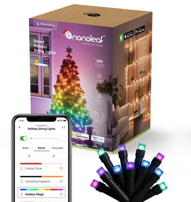 Zdjęcie produktu dla Nanoleaf Smart Holiday String Lights 24m 300 LEDs|18 W|16M+