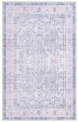 Maschinenwaschbarer Teppich, Anti-Rutsch, Kurzflor, 183 x 183 cm