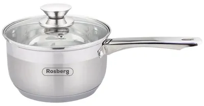 Obrázok produktu pre Rišťový hrniec, 18 cm, 2,5 L, nerezová oceľ, vhodný na indukciu, s odmerkou