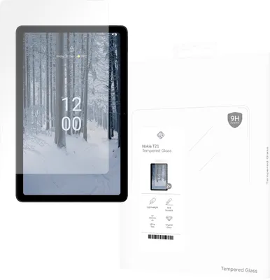 Produktbild von Schutzfolie Nokia T21 - Panzerglas - Cazy - Transparant