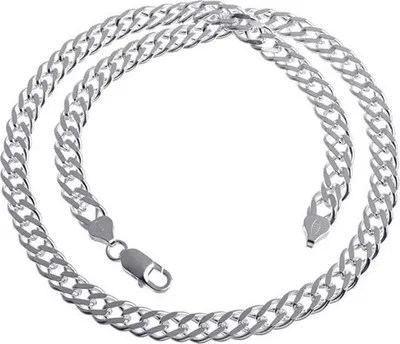 Produktbild von SILBERKETTEN STORE Zwillingspanzerkette 8mm - 925 Silber - 90cm