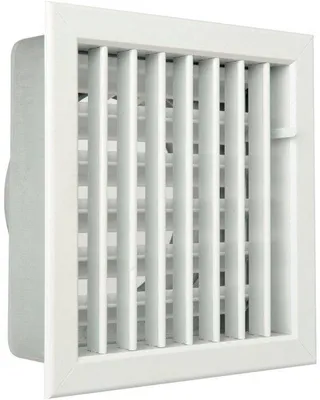 Zdjęcie produktu dla GCSIB2020140 – Wbudowany grill do kominków, aluminium, biały, 200 x 200 mm
