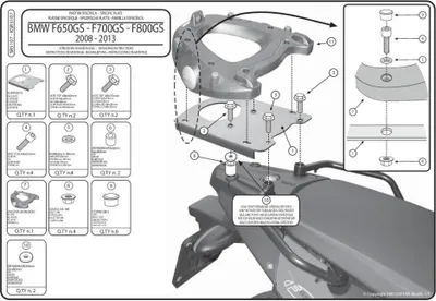 Image de Portapacchi Monokey GIVI SR5107 con piastra