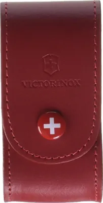 Zdjęcie produktu dla Skórzana saszetka Victorinox ze szlufką i zatrzaskiem, 101 x 35 mm, 41 g, kolor czerwony