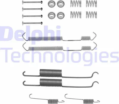 Produktbild von DELPHI Zubehörsatz Bremsbacken LY1063 Hinten für FIAT DUCATO Kasten (290)