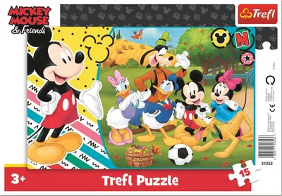 Immagine prodotto di TREFL Puzzle Topolino in campagna 15 pezzi