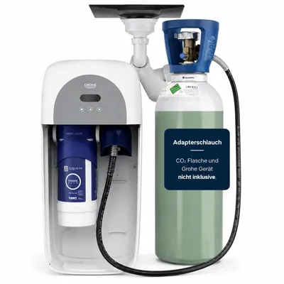 Produktbild von CO2 Hochdruckschlauch 1,5 m für Grohe Blue Home – Mehrwegflasche Adapter