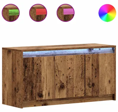 Obrázek produktu pro TV skříňky, rozměry 100 x 34 x 50 cm, materiál: recyklované dřevo, dřevovláknitá deska