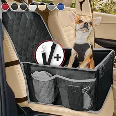 Immagine prodotto di Protezione per cani per sedile posteriore dell'auto, nero/grigio