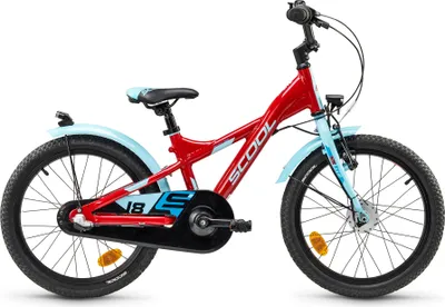 Produktbild von S'COOL XXlite street 18 Zoll 3-Gang Red/Light Blue | 18 Zoll Fahrrad für Kinder und Jugendliche| Fahrrad mit ergonomischer Sitzposition