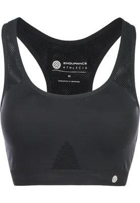 Produktbild von Athlecia Sport-BH Rosemary mit angenehmem X-Profil 1001 Black M