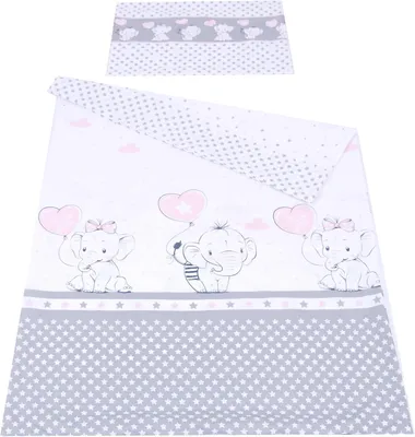 Produktbild von Bettwäsche Set 2-teilig 100 x 135 cm / 90 x 120 cm für Kinder