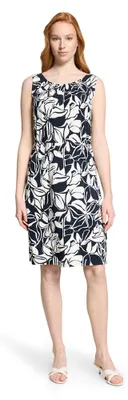 Produktbild von Kleid Kurz ohne Arm 8813 Dark Blue/Cream Größe 48