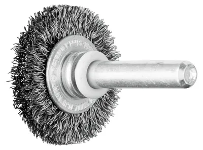 Immagine prodotto di PFERD TOOLS Spazzola rotonda non annodata RBU filo d'acciaio con albero