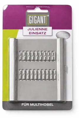 Produktbild von Novabest | Gigant Julienne Einsatz für 4-fach Gemüsehobel