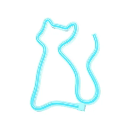 Immagine prodotto di Forever Light Neon LED CAT turchese - NNE24 Neolia