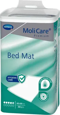 Produktbild von MoliCare® Premium Bed Mat 5 Tropfen - 40x60 cm 6 x 30 Stück