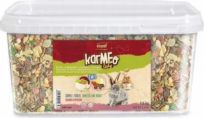 Obrázok produktu pre Karmeo Life 2 v 1 krmivo pre škrečkov a králiky Vitapol 1,6 kg