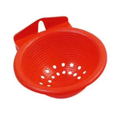Obrázok produktu pre Nobby Plastikhakennest für Positurvögel Ø 12 cm orange
