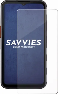 Produktbild von Savvies Schutzglas für Samsung Galaxy XCover 7 / 7 Pro Displayschutz 9H Glas klar transparent