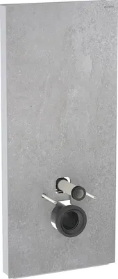 Immagine prodotto di Geberit Monolith module sanitaire pour WC suspendu, 114 cm, entrée deau derrière au centre, avec tubulure de raccordement, 131.031.JV.5, 131.031.JV.5