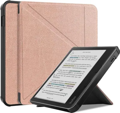Obrázek produktu pro imoshion Skládací kryt pro Kobo Libra Colour - Rose Gold