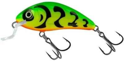 Obrázek produktu pro Salmo Rattlin' Hornet Shallow Floating Green Tiger 3,5 cm 5,5 g Wobler