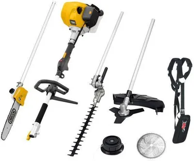 Produktbild von TEXAS Benzin Motorsense BCU52M 5in1 Profi Set Hochentaster Hochheckenschere