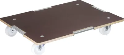 Produktbild von WAGNER Transporthilfe MAXIGRIP für EUROBOXEN - 80 x 60 x 13,5 cm, Rollen Ø 100 mm, Sicherung, Tragkraft 400 kg - 20137901