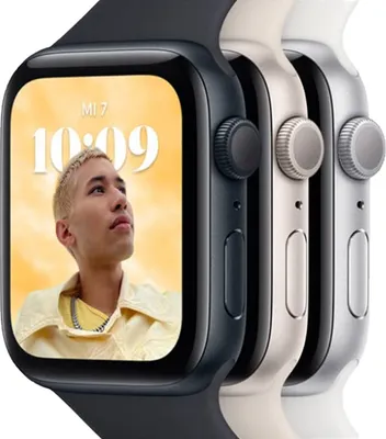 Produktbild von Apple Watch SE 40mm Alu polarstern/Sport polarstern