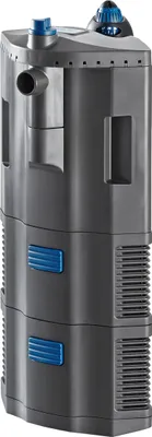 A standalone aquarium filter on a plain background.